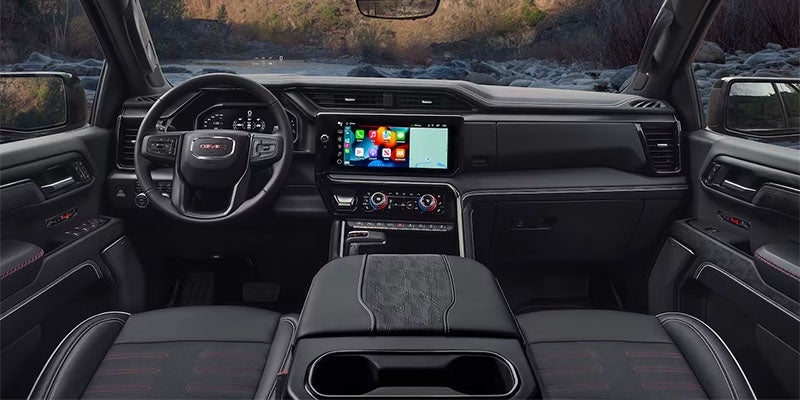 Interior and front deck of Sierra 1500