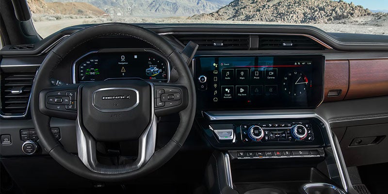 Interior and front deck of Sierra
