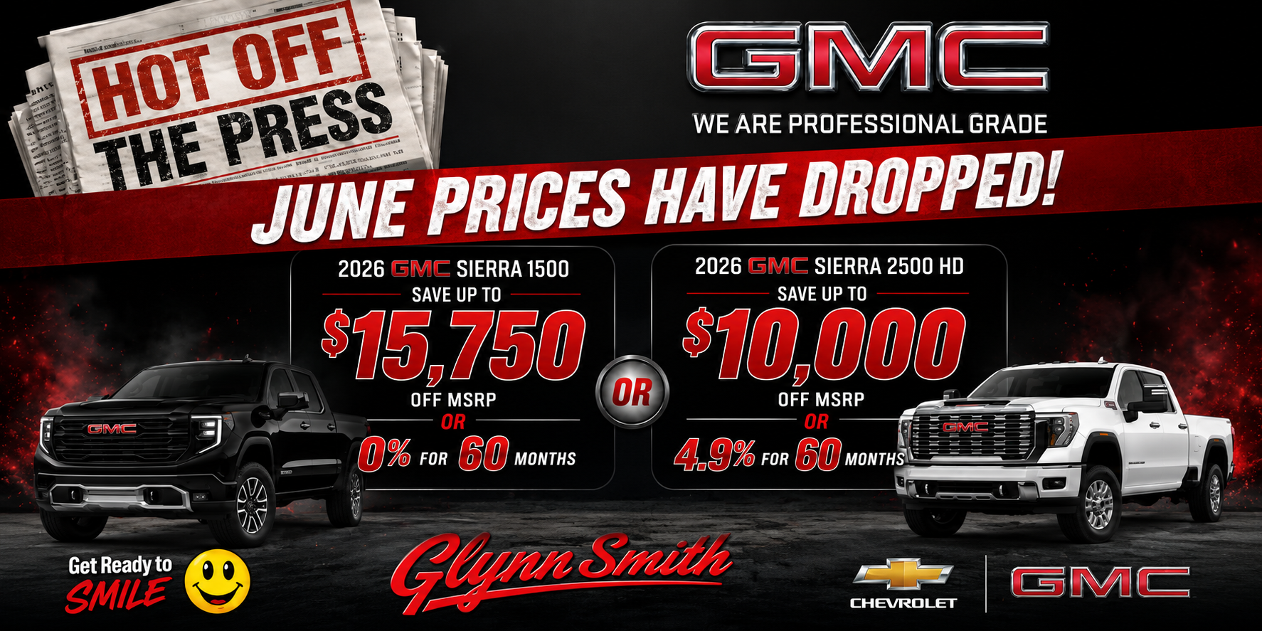 June Prices, hot off the press