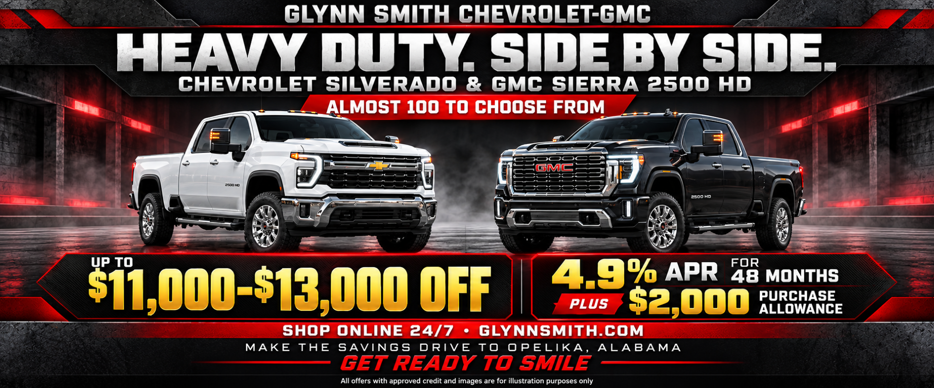 HEAVY DUTY SIDE BY SIDE