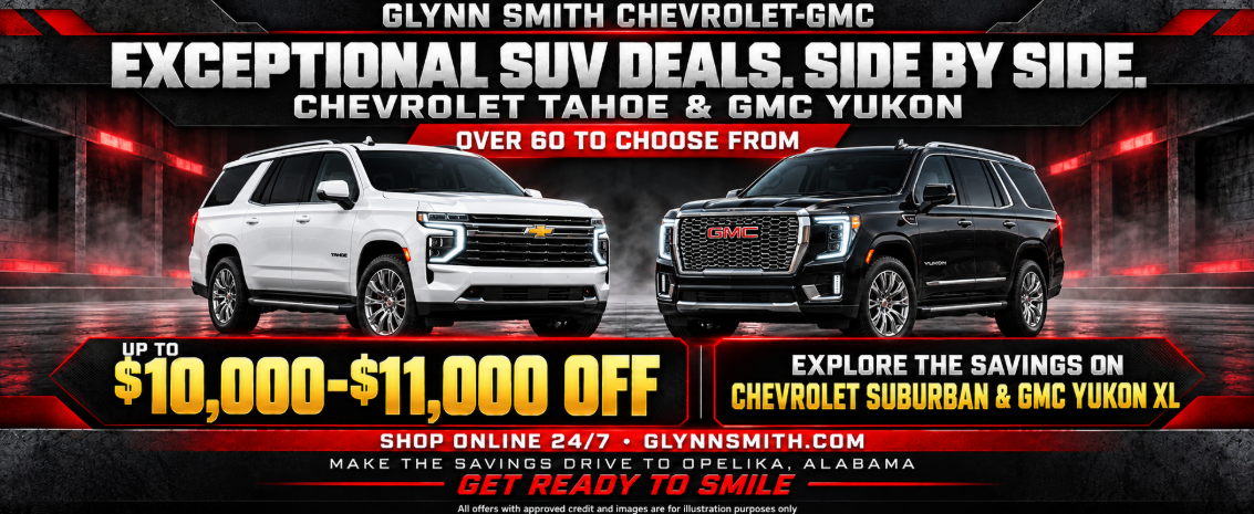 GREAT SUV DEALERS SIDE BY SIDE