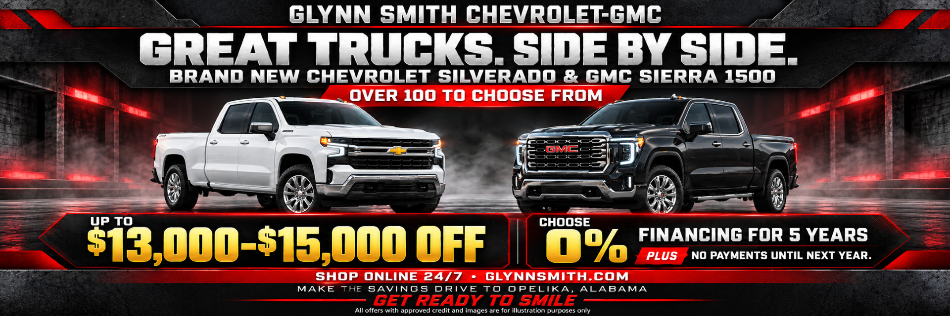 GREAT TRUCKS SIDE BY SIDE